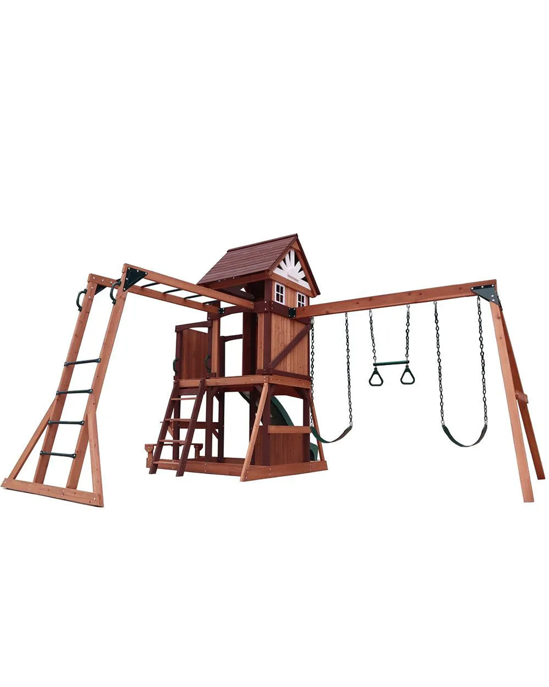 Swing Set & Playhousealeemaz.com Swing Set & Playhousealeemaz.com